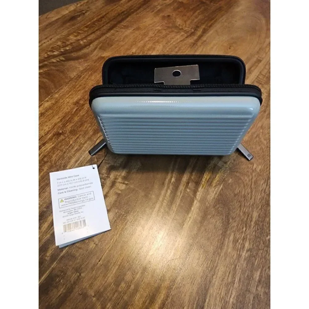 COPY 2- Open Story Hardside Mini Luggage Case -Sage Green, NWT